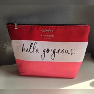 Kate Spade x Clinique Limited Edition 'Hello, Gorgeous' Cosmetic Bag
